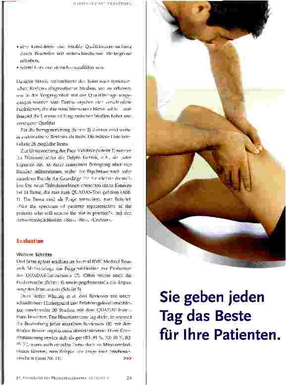 Vorschauseite 2: Qualität diagnostischer Studien