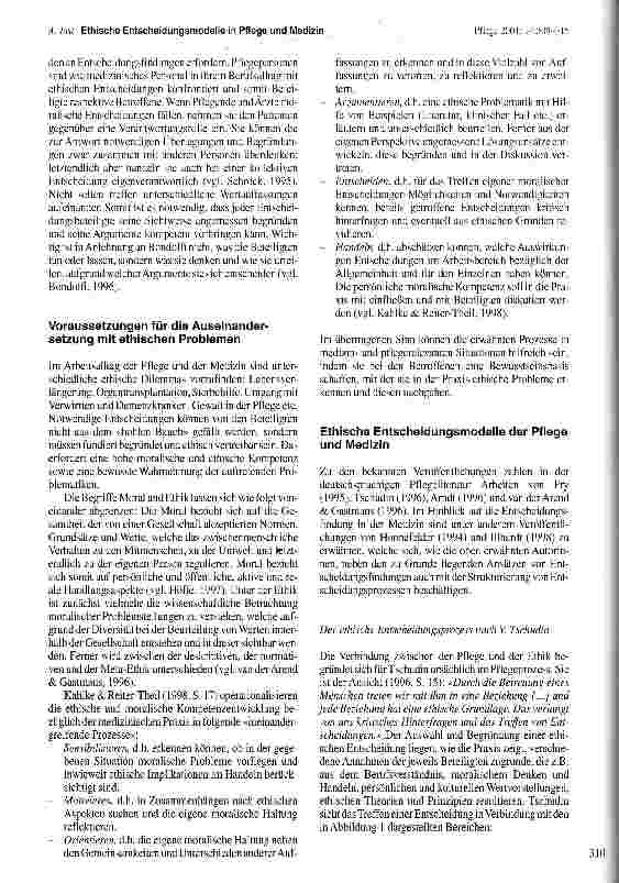 Vorschauseite 2: Ethische Entscheidungsmodelle in Pflege und Medizin