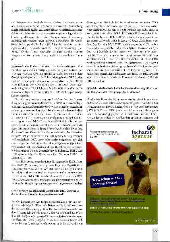 Vorschauseite 4: Die Epidemie im DRG-System