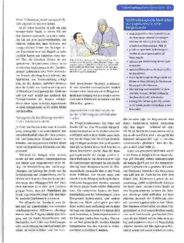 Vorschauseite 2: Komplikationen im Umgang mit enteralen Ernährungssonden