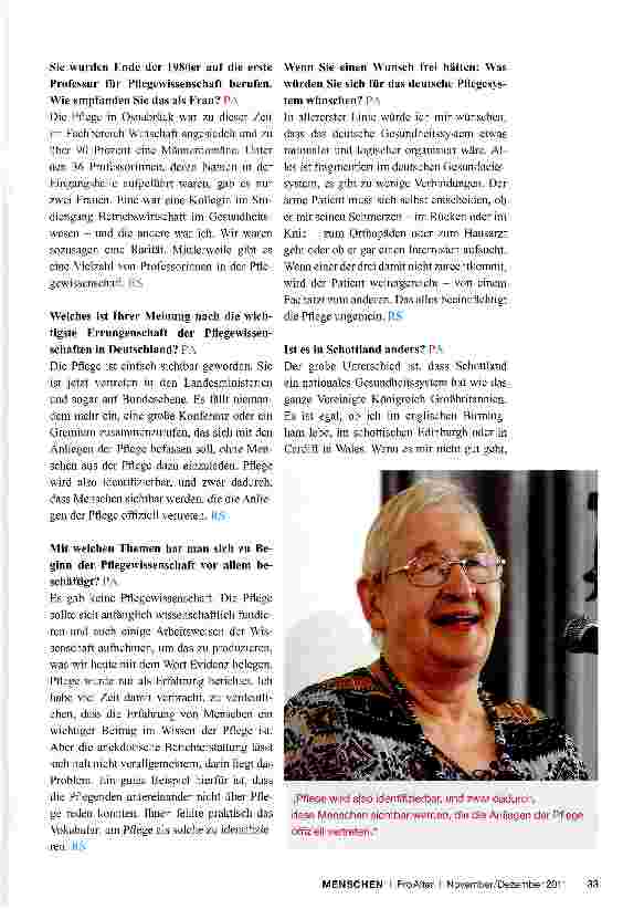Vorschauseite 2: „Es gibt keinen Tag, an dem ich nicht weiß, was ich tun soll.