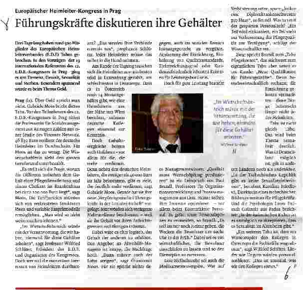 Vorschauseite 1: Führungskräfte diskutieren ihre Gehälter