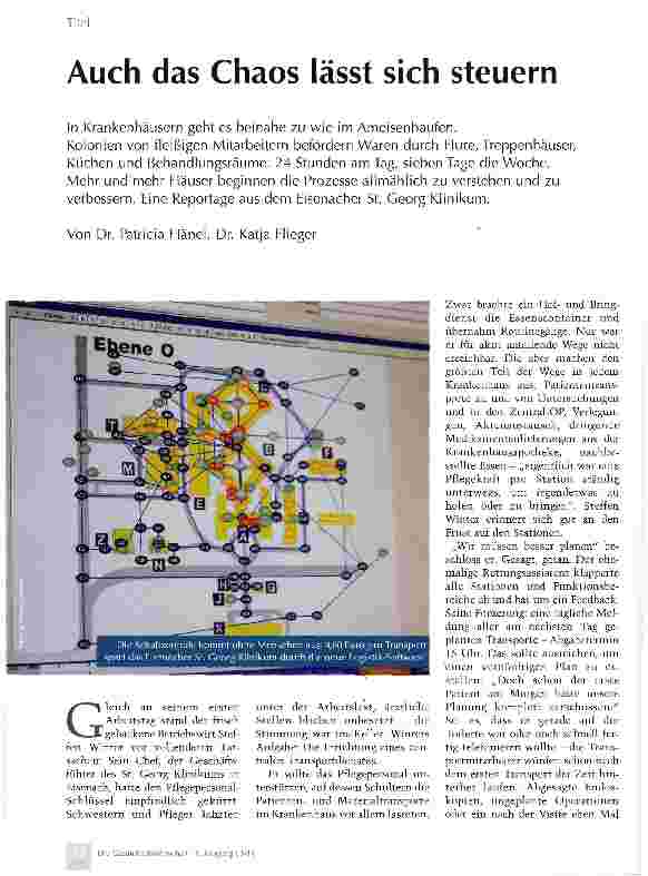Vorschauseite 1: Auch das Chaos lässt sich steuern