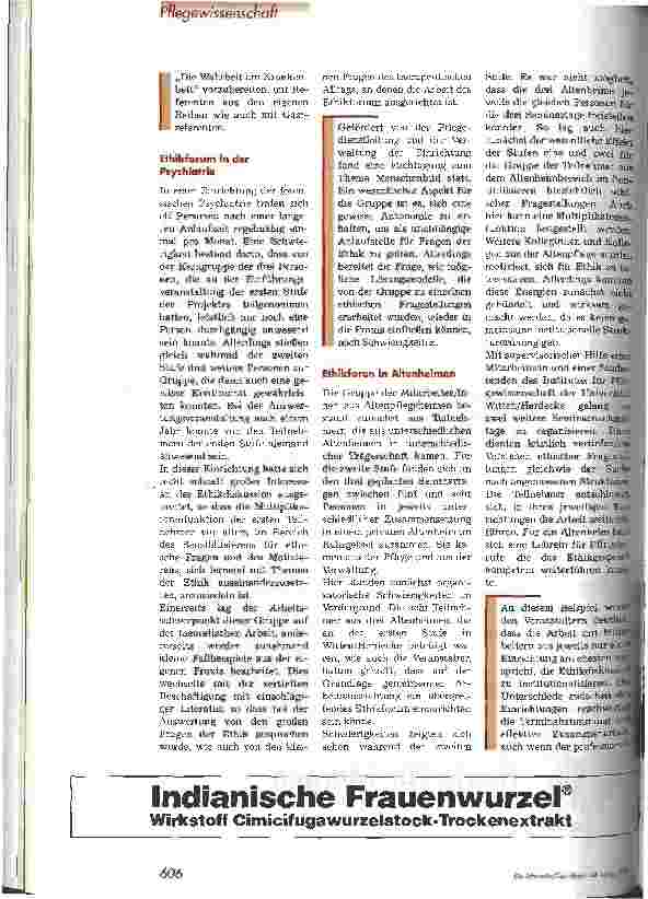 Vorschauseite 4: Ethikforen in der pflegerischen Praxis Vom Modell zur Wirklichkeit