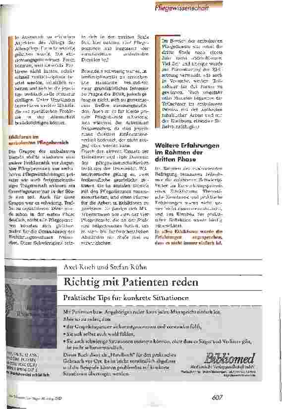 Vorschauseite 5: Ethikforen in der pflegerischen Praxis Vom Modell zur Wirklichkeit