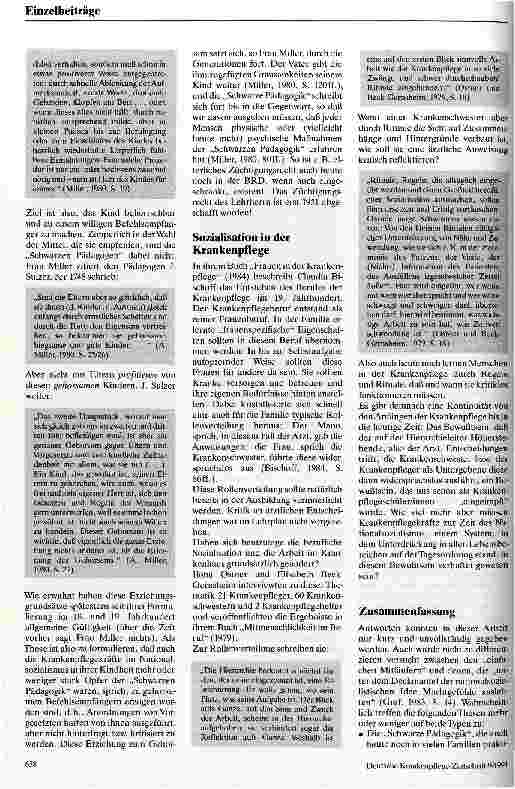 Vorschauseite 3: Gedanken zur Beteiligung von NS-Krankenpflegepersonal an Euthanasieaktionen