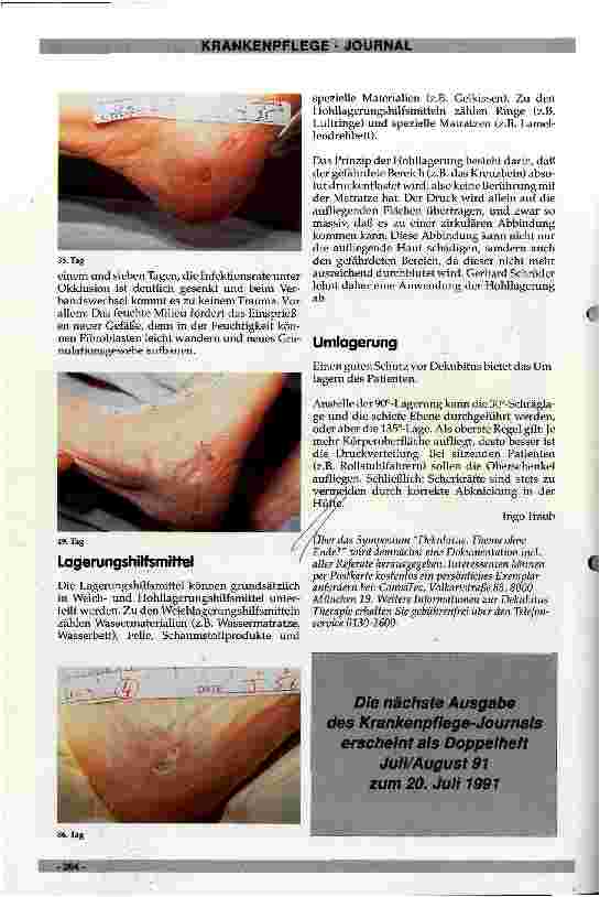 Vorschauseite 3: Dekubitus: Effektive Behandlung ist machbar
