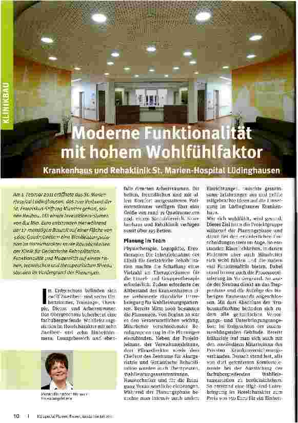 Vorschauseite 1: Moderne Funktionlität mit hohem Wohlfühlfaktor
