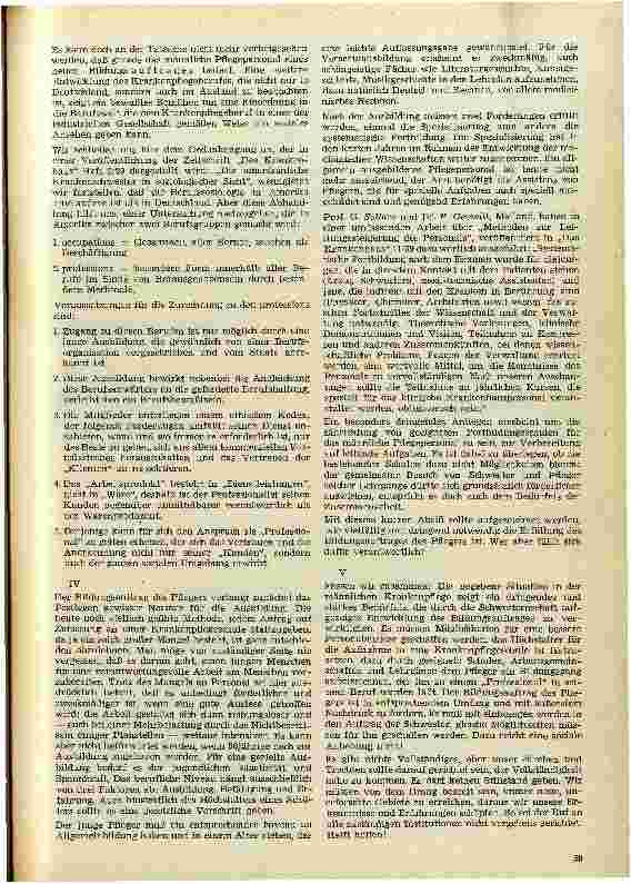 Vorschauseite 3: Vom Bildungsauftrag des Pflegers