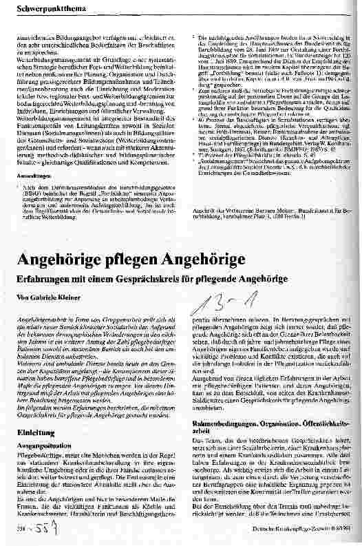 Vorschauseite 5: Qualifizierende Arbeitsgestaltung Eine Strategie der Fortund Weiterbildung in der ambulanten Pflege