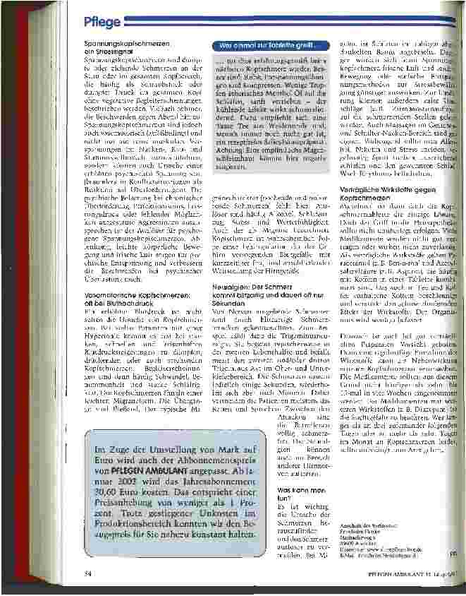 Vorschauseite 3: Kopfschmerzen