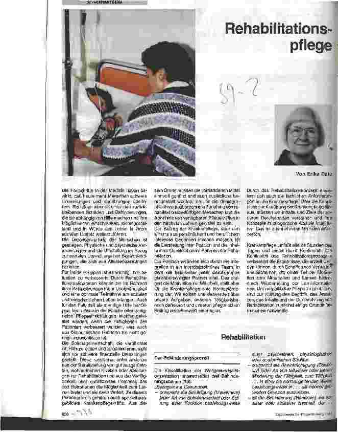 Vorschauseite 1: Rehabilitationspflege
