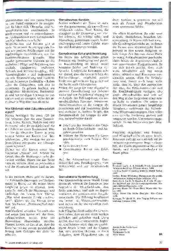 Vorschauseite 2: Ein starkes Team Fünf Kriterien für erfolgreiche Teamarbeit