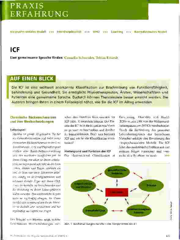 Vorschauseite 1: ICF