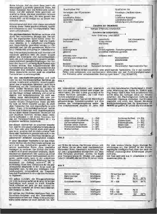 Vorschauseite 2: Der Beitrag der Psychologie in der Klinik Universitätsnervenklinik Erlagen