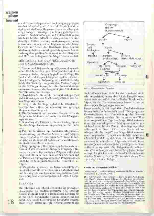 Vorschauseite 5: Klinik und Therapie des Magenkarzinoms