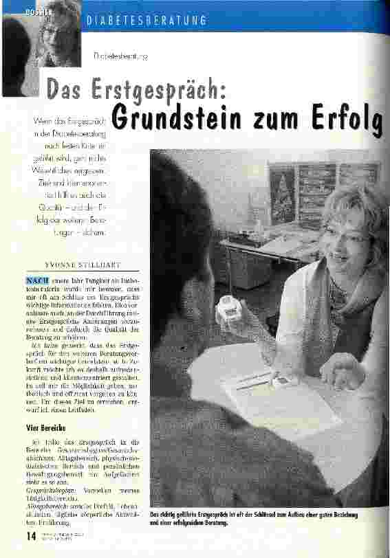 Vorschauseite 1: Das Erstgepräch: Grundstein zum Erfolg