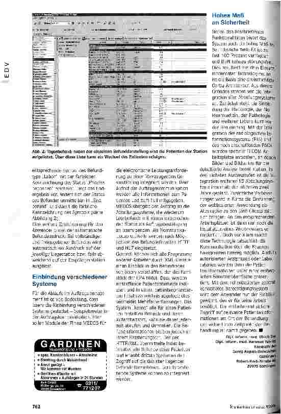 Vorschauseite 3: Auf dem Weg zur elektronischen Patientenakte