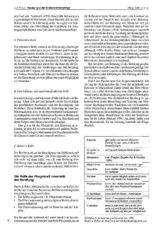 Vorschauseite 5: Beratung in der Kinderkrankenpflege
