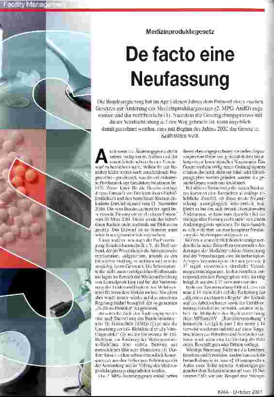 Vorschauseite 1: De facto eine Neufassung