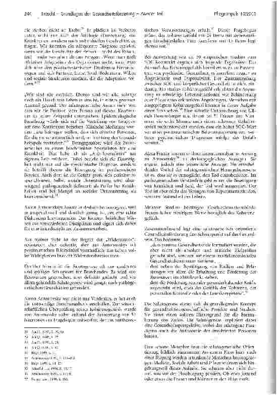 Vorschauseite 4: Grundlagen der Gesundheitsförderung - Zweiter Teil