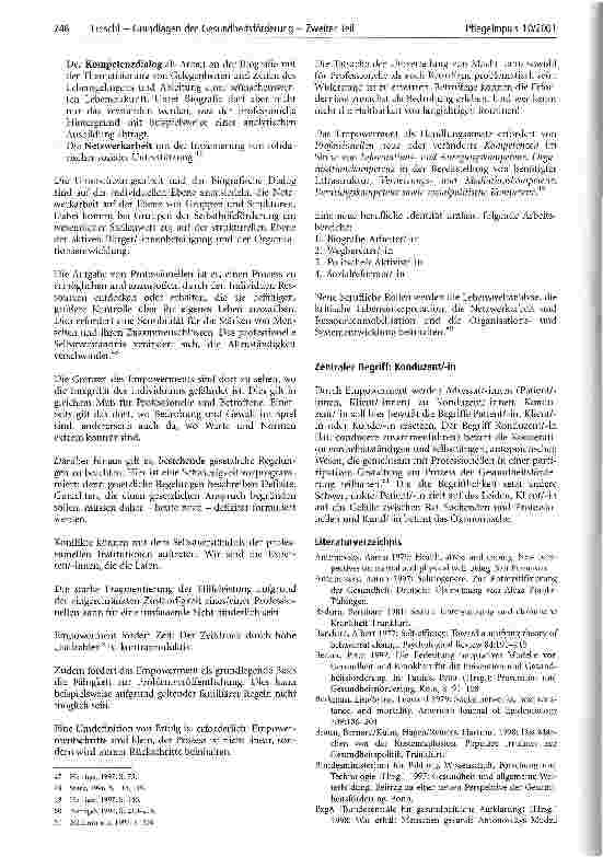 Vorschauseite 6: Grundlagen der Gesundheitsförderung - Zweiter Teil