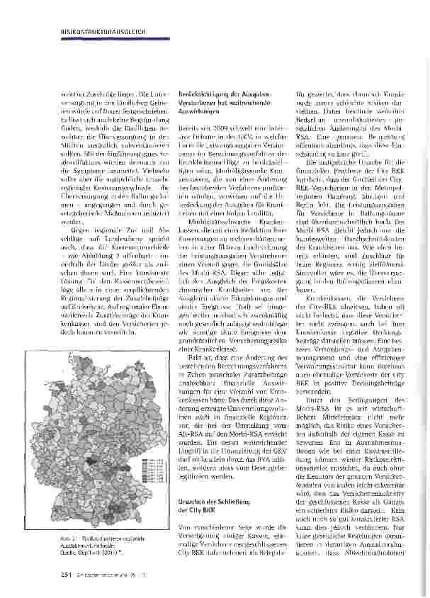 Vorschauseite 5: Ist weniger manchmal mehr? Reflektionen zur Debatte um die Reform des Morbi-RSA