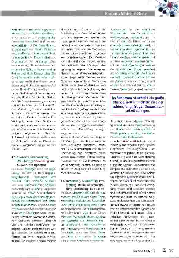Vorschauseite 6: Case Management und Mediation