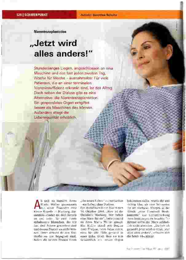 Vorschauseite 1: Jetzt wird alles anders!