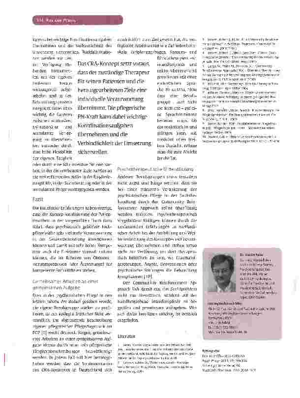 Vorschauseite 6: Suchtbehandlung vom Patienten aus konzipiert