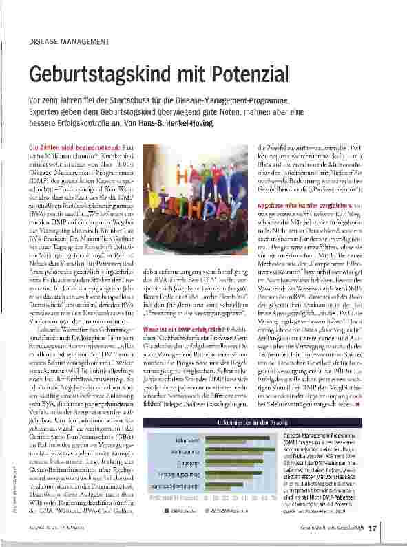 Vorschauseite 1: Geburtstagskind mit Potenzial