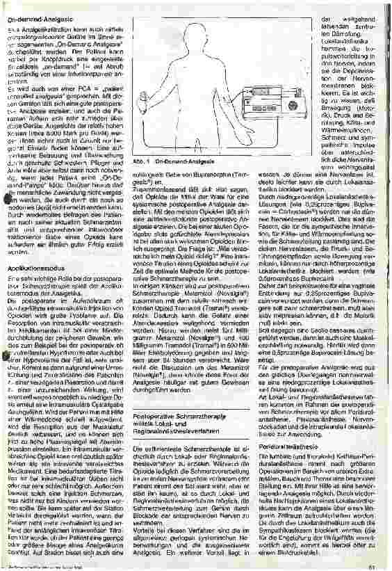 Vorschauseite 3: Postoperative Schmerztherapie