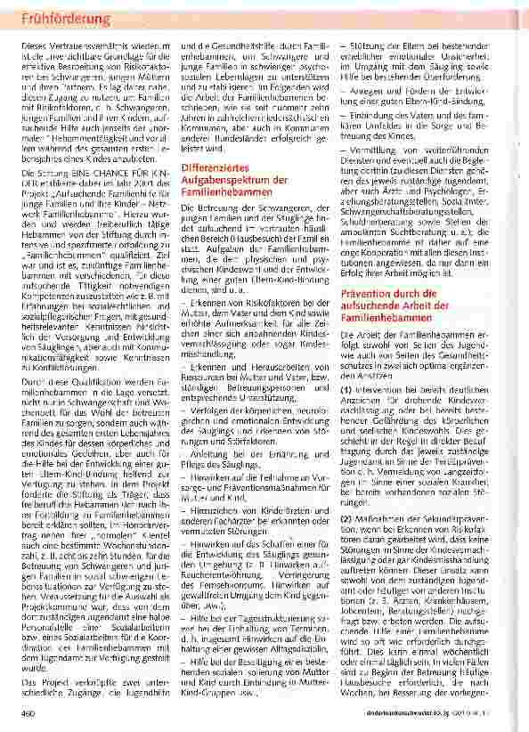 Vorschauseite 2: Der Einsatz von Familienhebammen im System der Frühen Hilfen - ihre Rolle und ihre Aufgaben