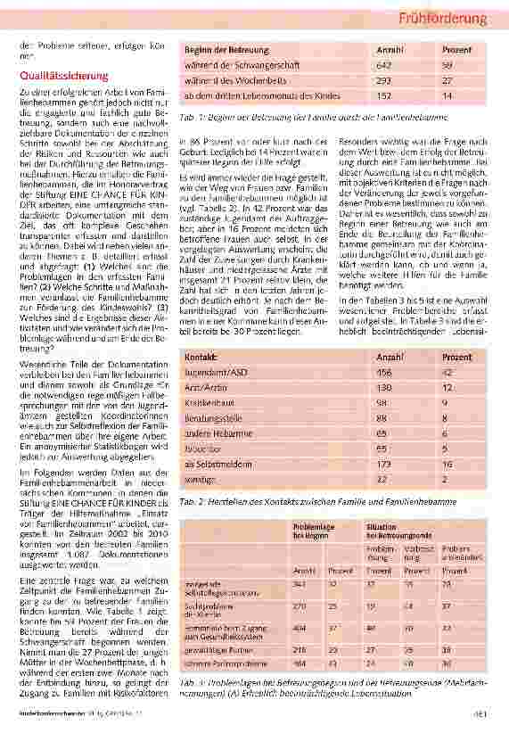 Vorschauseite 3: Der Einsatz von Familienhebammen im System der Frühen Hilfen - ihre Rolle und ihre Aufgaben