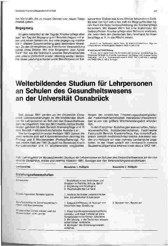Vorschauseite 2: Per aspera ad astra — Über rauhe Pfade zu den Sternen
