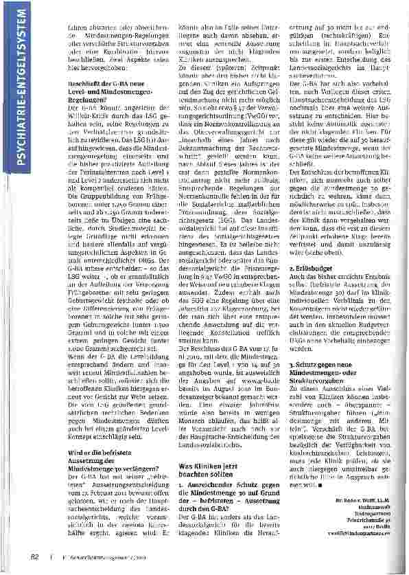 Vorschauseite 2: Ausgang ungewiss