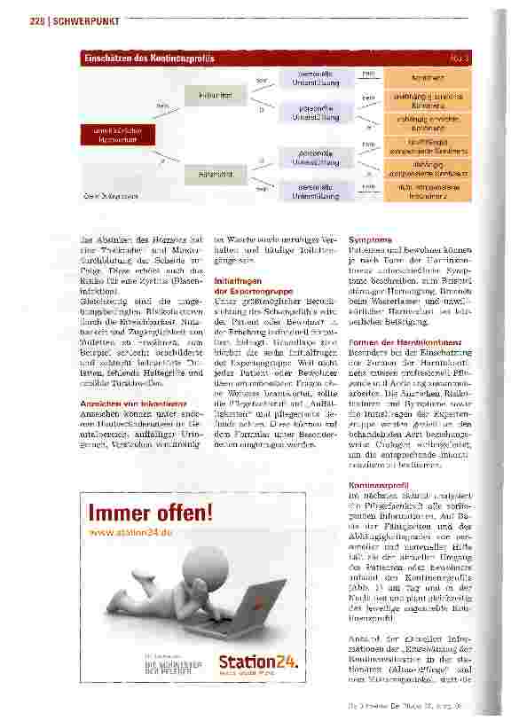 Vorschauseite 5: Patentiertes FormularKontinenzsituation richtig einschätzen