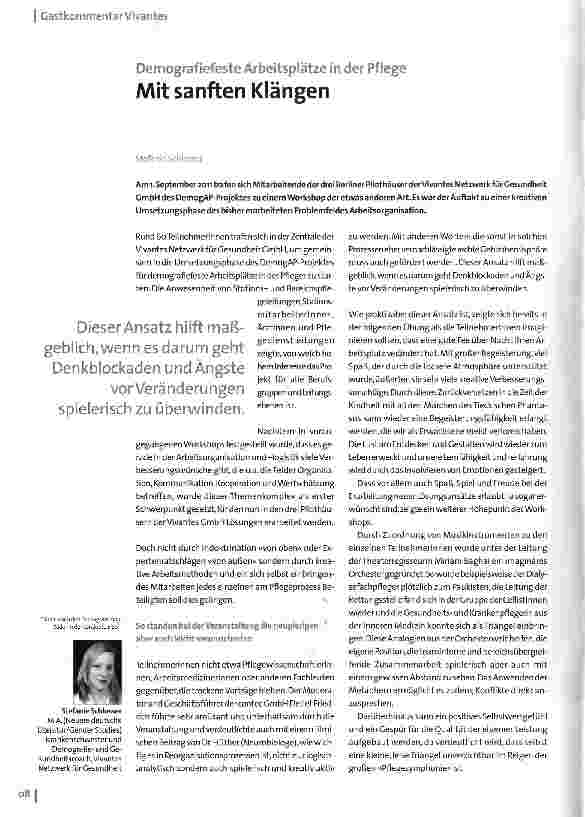 Vorschauseite 1: Mit sanften Klängen