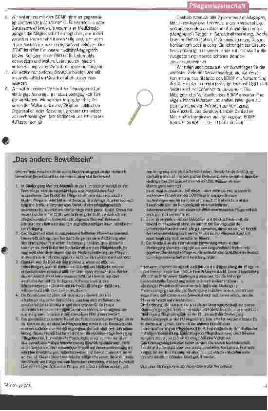 Vorschauseite 2: Der Berufsverband Deutscher Medizinpädagogen stellt sich vor