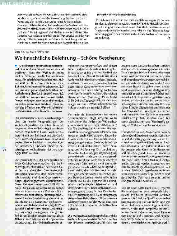 Vorschauseite 4: Externer Vergleich Pflegesatzverhandlungen und Schiedsstellenverfahren nach den BSG-Urteilen vom 14.12.2000