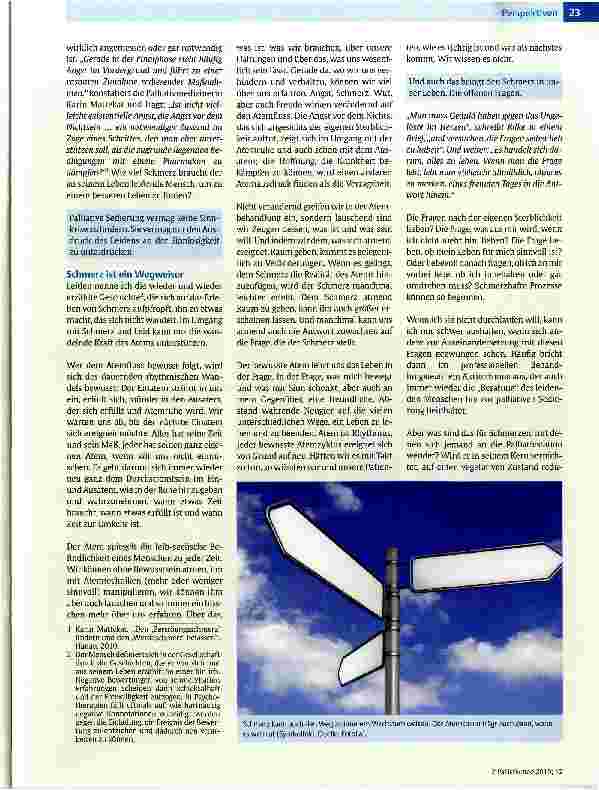 Vorschauseite 2: Schmerz und die wandelnde Kraft des Atems