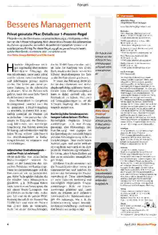 Vorschauseite 1: Besseres Management