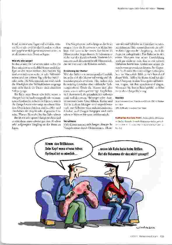 Vorschauseite 2: Stillende Väter