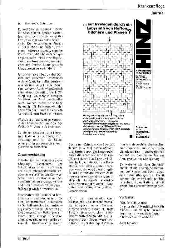 Vorschauseite 3: Stomaträger im Kindesalter