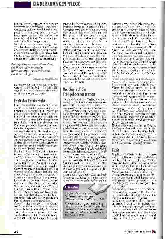 Vorschauseite 4: Die wichtigste Bindung des Lebens