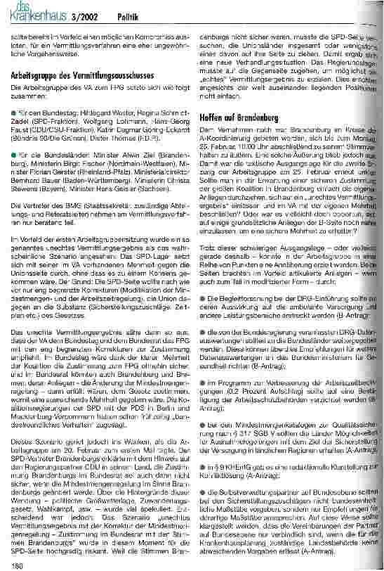 Vorschauseite 2: FPG: Vom Bundesrat zum Vermittlungsausschuss - und zurück