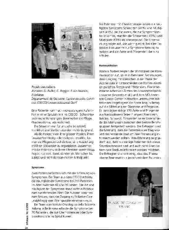 Vorschauseite 3: Posters und mündliche Präsentation