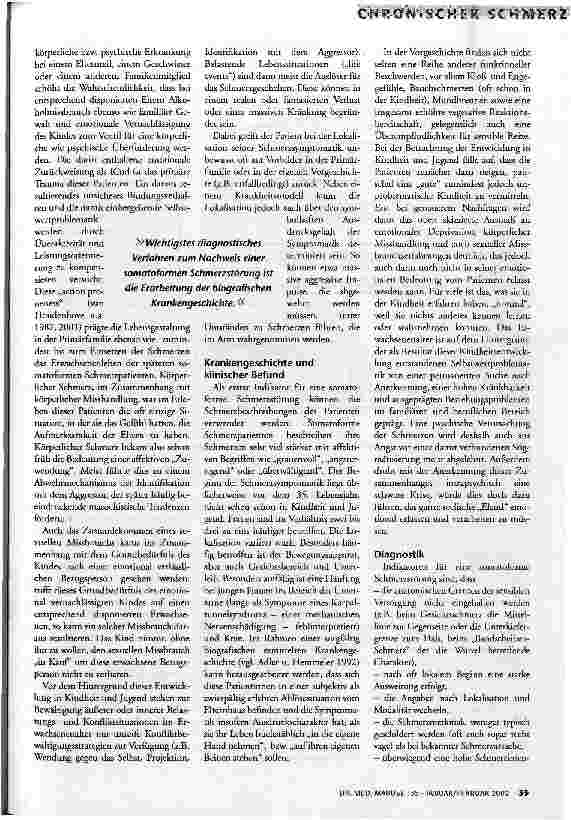 Vorschauseite 2: Somatoforme Schmerzpatienten