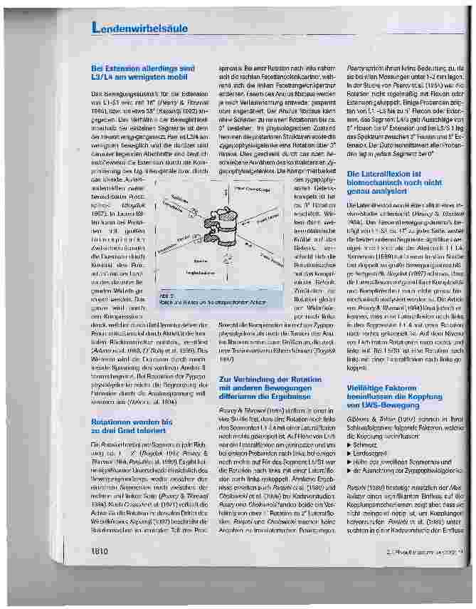 Vorschauseite 3: Biomechanische Zusammenhänge bei Bewegungen der Lendenwirbelsäule
