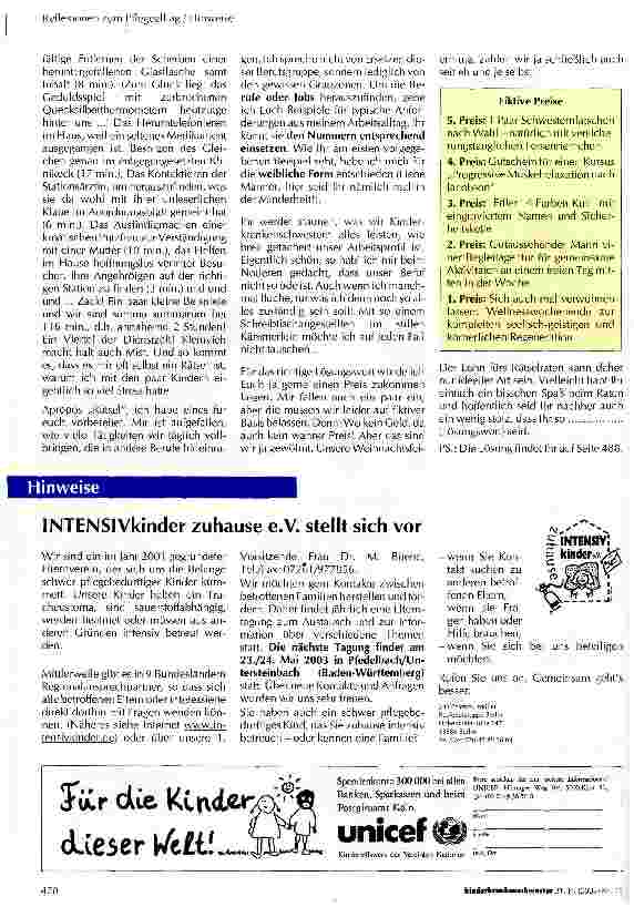 Vorschauseite 3: Sr. Caroline im Dienst